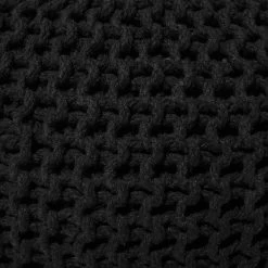 Beliani Poef CONRAD - Zwart Katoen 8 Beliani Poef CONRAD - Zwart Katoen -ZitMeester ComfortDesign 1cd6c8af4de54d9cabcca58d6308d525