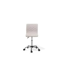 Beliani Bureaustoel ORLANDO - Beige Polyester 8 Beliani Bureaustoel ORLANDO - Beige Polyester -ZitMeester ComfortDesign 1d12b4e2e56e4780a480eea8c39db1ea