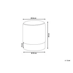 Beliani Poef BRIGITTE - Groen Fluweel 8 Beliani Poef BRIGITTE - Groen Fluweel -ZitMeester ComfortDesign 27491cbc32fa44da91dd334c538aa41e