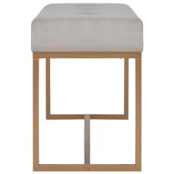 VidaXL Bankje 80 Cm Fluweel Grijs 8 VidaXL Bankje 80 Cm Fluweel Grijs -ZitMeester ComfortDesign 34179e61490c424bbf576496ad332d73