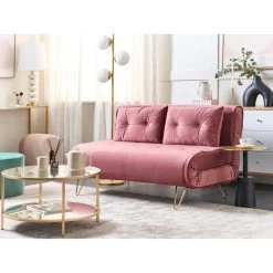 Beliani Tweezitsbank - VESTFOLD Roze Fluweel 7 Beliani Tweezitsbank - VESTFOLD Roze Fluweel -ZitMeester ComfortDesign 40fd59fd56d848b88e26cb1baa99f5df