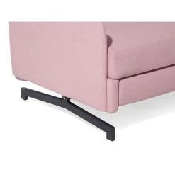 Beliani Tweezitsbank - BELFAST Roze Polyester -ZitMeester ComfortDesign 410a34e4448245cc9125d19e68627d48