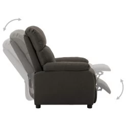 VidaXL Fauteuil Verstelbaar Elektrisch Stof Taupe -ZitMeester ComfortDesign 47c5decbe1d043a0aed0f80b99032e63
