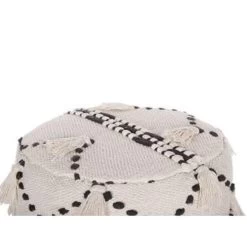 Beliani Hocker THONDI - Beige Katoen 8 Beliani Hocker THONDI - Beige Katoen -ZitMeester ComfortDesign 5039874713a54917a98e2fec6befcf4d