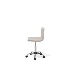 Beliani Bureaustoel ORLANDO - Beige Polyester 9 Beliani Bureaustoel ORLANDO - Beige Polyester -ZitMeester ComfortDesign 504f35a708b64ee7b77cc693eb079b9e