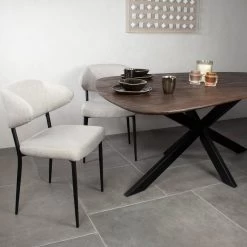 Giga Meubel Eetkamerstoel Beige - Stof - 49x57x84cm - Stoel Charlotta 8 Giga Meubel Eetkamerstoel Beige - Stof - 49x57x84cm - Stoel Charlotta -ZitMeester ComfortDesign 53b95715ccd44fc5928ae54e874ef76b