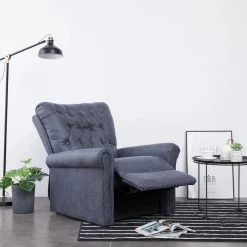 VidaXL Fauteuil Verstelbaar Kunstsuède Grijs 8 VidaXL Fauteuil Verstelbaar Kunstsuède Grijs -ZitMeester ComfortDesign 5908247c67514a2caf4bfe7804d2f65f