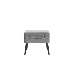 Beliani Hocker MALLARD - Grijs Fluweel -ZitMeester ComfortDesign 5e10a8dc33df4f3ca17ba470fda0e39d