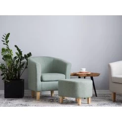 Beliani Cocktailstoel HOLDEN - Groen Polyester -ZitMeester ComfortDesign 61040493eae34bfbb614ba51dab81fd3