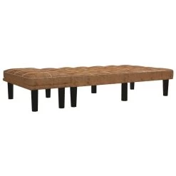 VidaXL Tweezitsbank Kunstsuède Bruin 7 VidaXL Tweezitsbank Kunstsuède Bruin -ZitMeester ComfortDesign 65b100cce26a4906b3f35e73606b4cf5