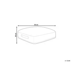Beliani Poef SETTAT - Zwart Katoen -ZitMeester ComfortDesign 6a966296892849118563791bb720a023 1