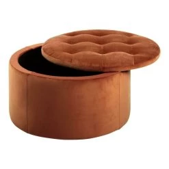 Sohome Poef Takeesha - Velvet - Koper 7 Sohome Poef Takeesha - Velvet - Koper -ZitMeester ComfortDesign 726f013ec46544e5a2274564781c3fcf