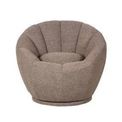 LABEL51 Fauteuil Crown - Bruin - Boucle -ZitMeester ComfortDesign 73ae5d8bcb7b427f99a0a37a1a82edf5