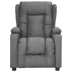 VidaXL Fauteuil Verstelbaar Stof Lichtgrijs -ZitMeester ComfortDesign 7d5f05c4c5c04db8a176f8392b437b20