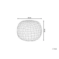 Beliani Poef HOPA - Rood Fluweel -ZitMeester ComfortDesign 7e32e6dd6b6e4d2dad4701b600194d5b 1