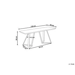 Beliani Hocker UPTON - Lichte Houtkleur Mdf, Metaal -ZitMeester ComfortDesign 7ed687c9140a42d2adee6853421b2959