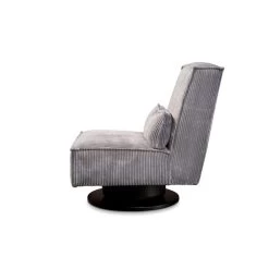Draaifauteuil Stuttgart - Ribcord - Antraciet 8 Draaifauteuil Stuttgart - Ribcord - Antraciet -ZitMeester ComfortDesign 81004596 0301