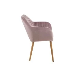 Eetkamerstoel Meda - Fluweel - Oudroze (1 Stuk) 7 Eetkamerstoel Meda - Fluweel - Oudroze (1 Stuk) -ZitMeester ComfortDesign 81017385 0200