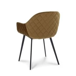 Eetkamerstoel Rouen - Velvet - Goudkleurig (2 Stuks) 7 Eetkamerstoel Rouen - Velvet - Goudkleurig (2 Stuks) -ZitMeester ComfortDesign 81019771 0200