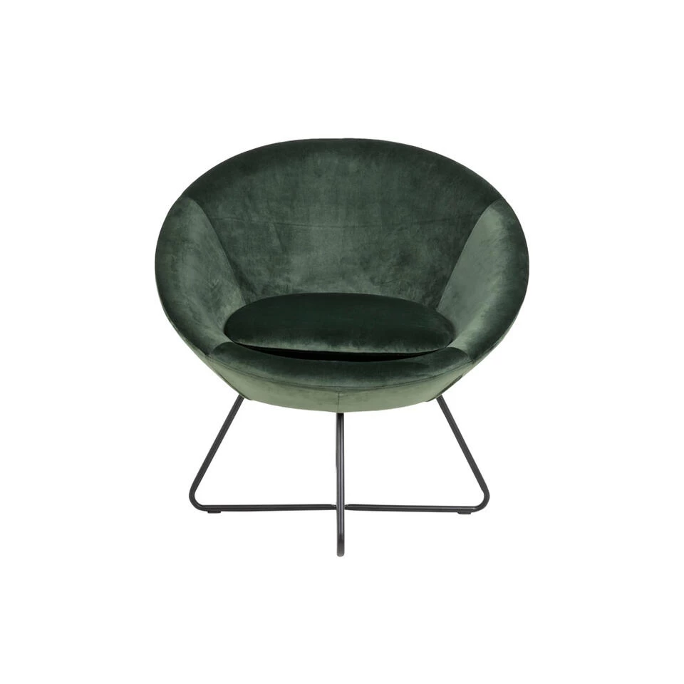 Fauteuil Forli - Fluweel - Groen 3 Fauteuil Forli - Fluweel - Groen