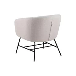 Fauteuil Belfast - Fluweel - Lichtgrijs -ZitMeester ComfortDesign 81020418 0200