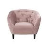Fauteuil Thyrza - Fluweel - Oudroze 1 Fauteuil Thyrza - Fluweel - Oudroze -ZitMeester ComfortDesign 81020423