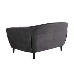 Bank Thyrza 2-zits - Fluweel - Donkergrijs 9 Bank Thyrza 2-zits - Fluweel - Donkergrijs -ZitMeester ComfortDesign 81020424 0200