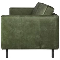 Bank Ferro 3,5-zits - Leer - Olijf -ZitMeester ComfortDesign 81023416 0300