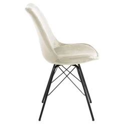 Eetkamerstoel Bonn (2 Stuks) - Velvet - Zand -ZitMeester ComfortDesign 81023514 1100