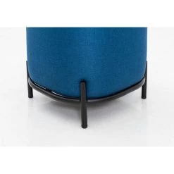 Tenzo Poef Harry - Blauw - 46x42x42 Cm -ZitMeester ComfortDesign 81023600 0500