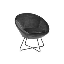 Fauteuil Forli - Fluweel - Donkergrijs 7 Fauteuil Forli - Fluweel - Donkergrijs -ZitMeester ComfortDesign 81025864 0100