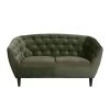 Bank Thyrza 2-zits - Fluweel - Groen 2 Bank Thyrza 2-zits - Fluweel - Groen -ZitMeester ComfortDesign 81026533