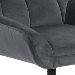 Fauteuil Devin - Stof - Donkergrijs 9 Fauteuil Devin - Stof - Donkergrijs -ZitMeester ComfortDesign 81027693 0400