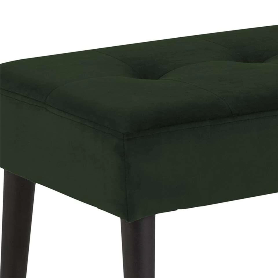 Bankje Gaby - Stof Vic - Groen - 45x95x38 Cm 4 Bankje Gaby - Stof Vic - Groen - 45x95x38 Cm - Image 2