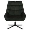 Fauteuil Devin - Stof - Donkergroen