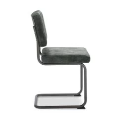 Eetkamerstoel Mae - Velvet Adore - Donkergroen (2 Stuks) -ZitMeester ComfortDesign 81029256 0400