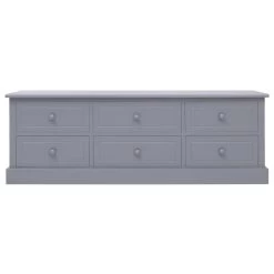 VidaXL Halbankje 115x30x40 Cm Hout Donkergrijs -ZitMeester ComfortDesign 82eb8b09d2f24fd09f6860a78a255eba