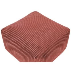 Beliani Poef MUKKI - Rood Corduroy -ZitMeester ComfortDesign 88accc8defec4d74b1d7366f0835c49a