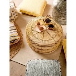 Beliani Poef CLONE - Geel Katoen 9 Beliani Poef CLONE - Geel Katoen -ZitMeester ComfortDesign 897f0f7c7b924c6bbca9c290299f8760