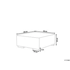 Beliani Ottomaan LUNGO - Zwart Leer -ZitMeester ComfortDesign 8b1e505f3524461f9e145de835871166