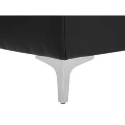 Beliani Ottomaan ABERDEEN - Zwart Kunstleer -ZitMeester ComfortDesign 8e708ad8bae24bfea3818f01f182c538