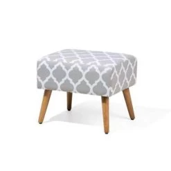 Beliani Hocker MANTEO - Grijs Katoen 8 Beliani Hocker MANTEO - Grijs Katoen -ZitMeester ComfortDesign 91e586166bca4b82ab85af635dbe730f