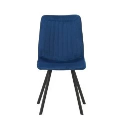 Eetkamerstoel Jimmy Velvet Blauw - Stof - Blauw -ZitMeester ComfortDesign 922c18ece8314c1a9c565984e178cdc1