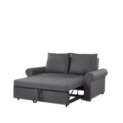 Beliani Slaapbank - SILDA Grijs Polyester -ZitMeester ComfortDesign 930302d50ce04d808b87dcffc350c914