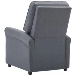 VidaXL Televisiefauteuil Stof Donkergrijs Fauteuil Tv-Stoel Leunstoel Zetel -ZitMeester ComfortDesign 96f19b28702648ca9aeab82926e23bd2