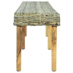 VidaXL Bankje 160 Cm Natuurlijk Kubu Rattan En Massief Mangohout 9 VidaXL Bankje 160 Cm Natuurlijk Kubu Rattan En Massief Mangohout -ZitMeester ComfortDesign 970ad588735e4bb1857b2adc87041809