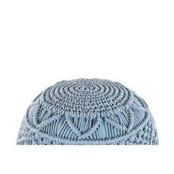 Beliani Poef KAYSERI - Blauw Katoen 8 Beliani Poef KAYSERI - Blauw Katoen -ZitMeester ComfortDesign 99487f4d56364b0784f000f7cd13991d