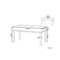 Beliani Hocker YORKTON - Zwart Fluweel -ZitMeester ComfortDesign 9b0da98dd29342d0ab9c90e7101b3b27