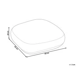 Beliani Poef BERRECHID - Grijs Katoen -ZitMeester ComfortDesign 9f77973c1c1241598b0a8fbbe167274a