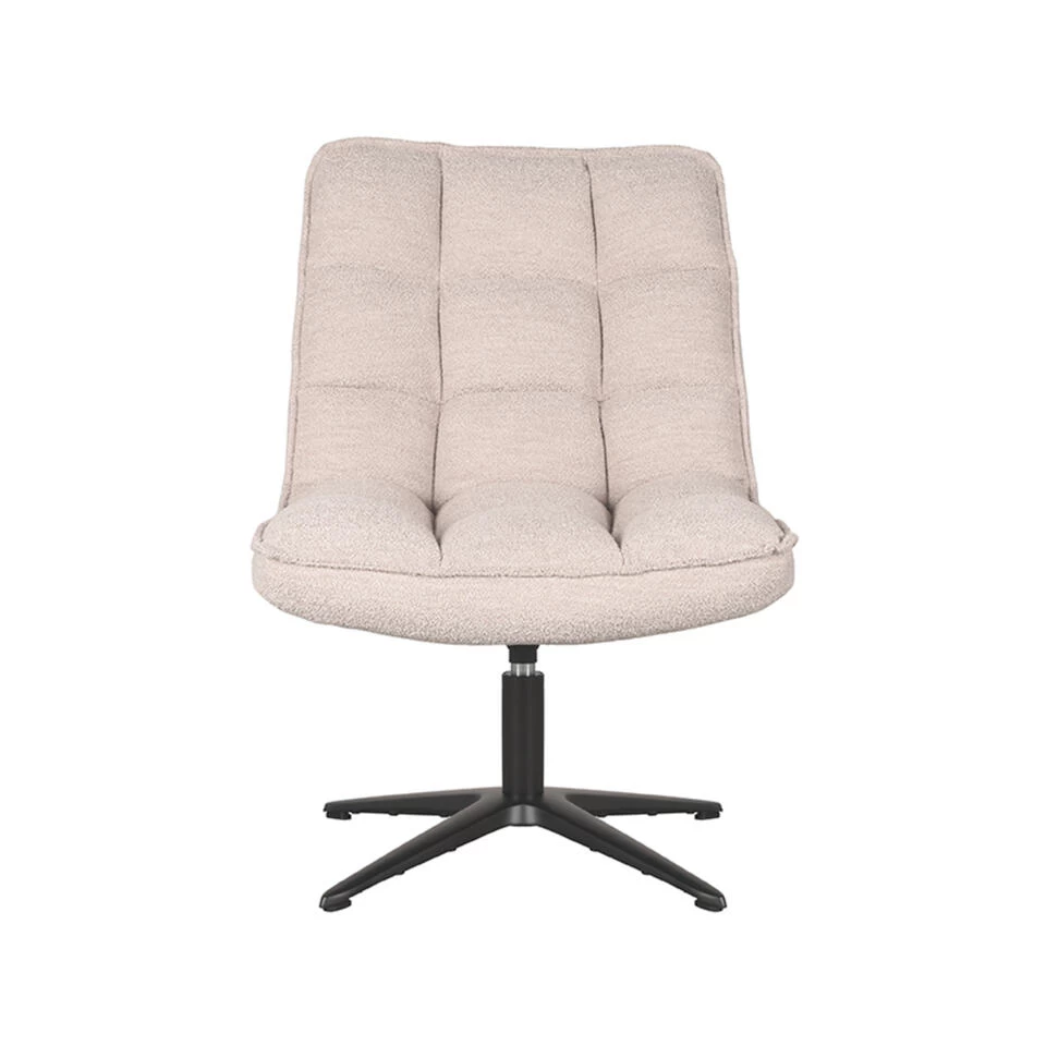 LABEL51 Fauteuil Vince - Naturel - Boucle 4 LABEL51 Fauteuil Vince - Naturel - Boucle - Image 2